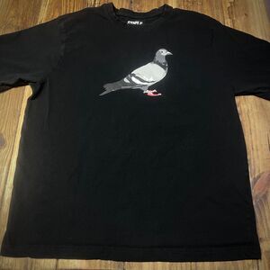Staple Pigeon Graphic Tee Black T-Shirt Size Large